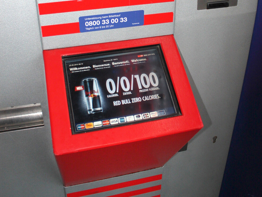 SBB-Ticketautomaten 10 (Red Bull)