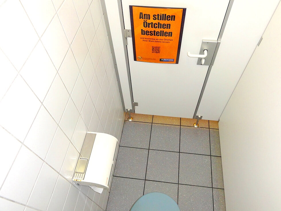 Toilet-Postering Melectronics 1